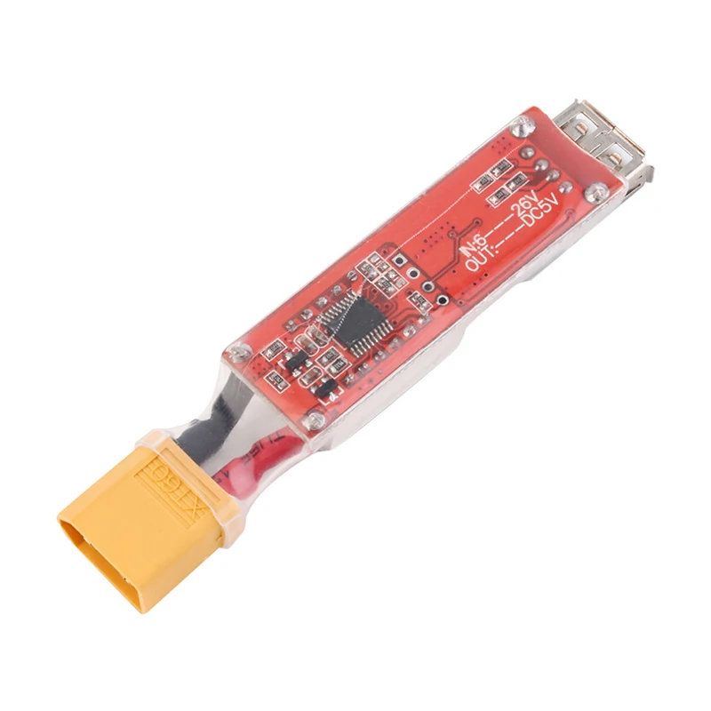 2S-6S Lipo Baterija Litij-XT60 / T Priključite na Polnilnik USB Pretvornik Napetosti Display Adapter svet Za Zaščito telefonske funkcije Slike 2