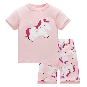 otroci pižame otrok sleepwear otroške pižame določa dekleta živali pižame pijamas bombaž more oblačila, otroci, oblačila,