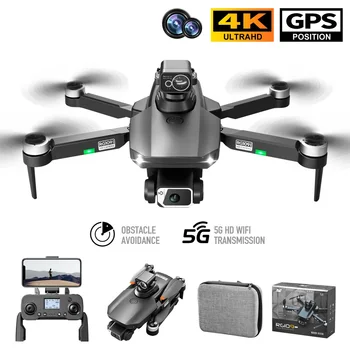4K True Professional 360-Stopinjski Ovira, Izogibanje HD Kamera 5G Wifii Fpv Brushless Motor Zložljive RC Quadcopter Dron VS F3