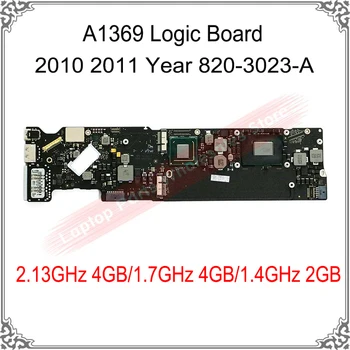 Original Preizkušen Delo A1369 Motherboard 2010 2011 2.13 GHz 4GB/1.7 GHz 4GB/1.4 GHz, 2 gb Za Macbook Air A1369 Logiko Odbor 820-3023-A