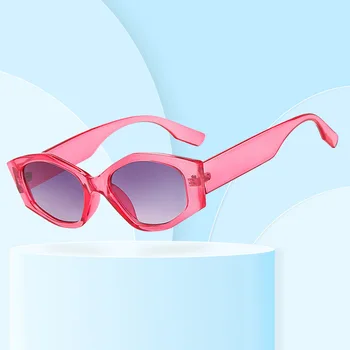 Novi Retro Ovalni Okvir Sončna Osebnost modni brvi Majhen Okvir Sončna Očala za Moške/Ženske Univerzalno UV400 Očala