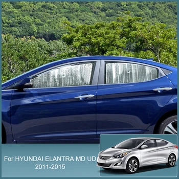 Avto Prednje Vetrobransko steklo Sončniki UV Zaščito Strani Okna Zavese Sonce Odtenek Vizir Pribor Za Hyundai Elantra MD UD za obdobje 2011-2015