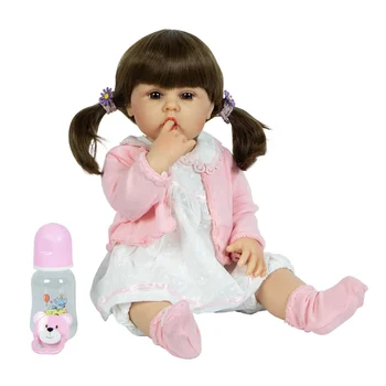 22 Palčni Mehki Silikonski Imitacije Baby Stoji Malo Princesa Predstavlja Rojstni dan, Darila za Fante in Dekleta