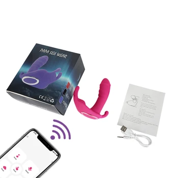 Vibrator, Dildo Sex Igrača za Ženske Dolge Razdalje APP Nadzor Orgazem Masturbator G Spot Klitoris Spodbujanje Hlačke Vibratorji Seks Odraslih