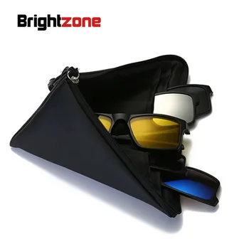 Brightzone Mode Optični Spektakel Okvir Moških Kratkovidnost S 5 Posnetka Na Polarizirana Sončna Očala Magnetni Stekla Za Očala Moški