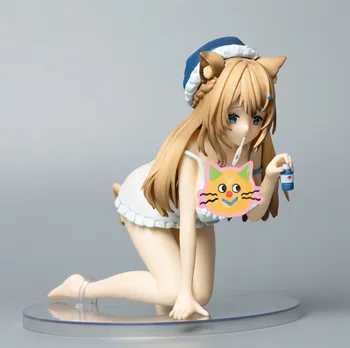 15 CM Unije Ustvarjalne UC Koronn Design COCO UnionCreative Anime Cat Dekle PVC Akcijska Figura, Igrače za Odrasle Zbirka Model Lutka Darilo