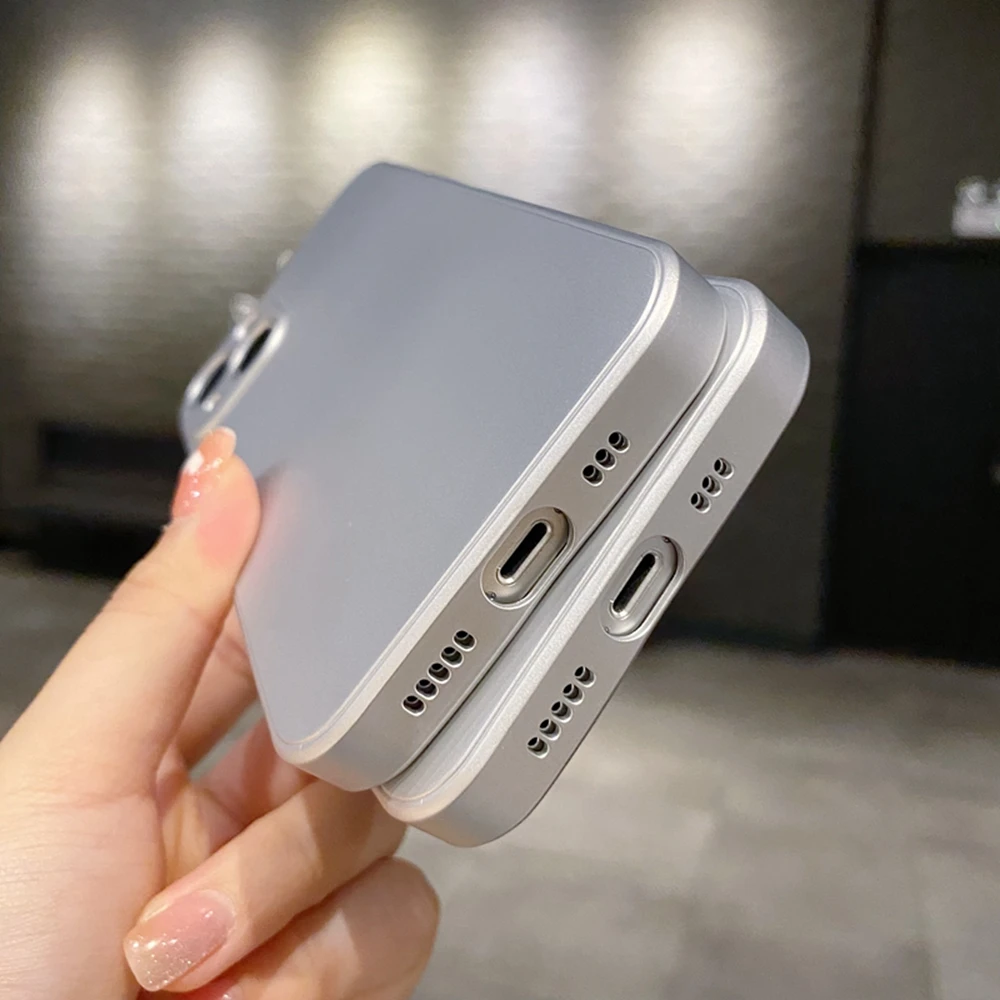 Nov Kvadratni Tekoče Silikona Primeru Telefon Za iPhone 11 12 13 Pro XS Mini Max X XR 7 8 Plus SE 2020 Polno Objektiv Varstvo Mehko Pokrov Slike 3