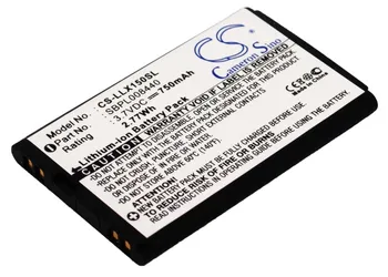 CS 750mAh baterija za LG LX150, LX-150, LX240, UX150 LGIP-A900, SBPL0081602, SBPL008440