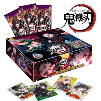 Demon risanka Vlak Zbirka Kartic Prvotne Igre Anime ESP Bronasto Flash Kartice Igrače Darila za Otroke