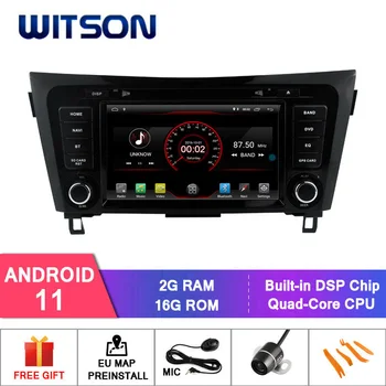 WITSON Android 11 2 gb RAM 16GB avtoradio za NISSAN QASHQAI 2014-2017 Avto Multimedijski Predvajalnik, Stereo AutoAudio GPS Navigacijski DVD