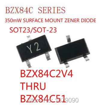 Brezplačna Dostava BZX84C16 BZX84-C16 350mW 16V CE WM/Y5 Zener Dioda SOT23 SOT-23