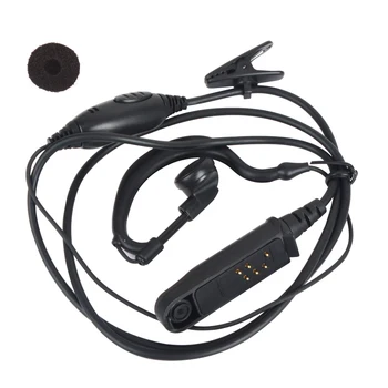 Nepremočljiva Baofeng UV-9R Plus Slušalke Slušalka z Mikrofonom UV9R BF-9700 BF-A58 S-56 GT-3WP Pribor Walkie Talkie Dva Načina Radio