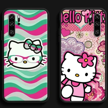 Hello Kitty TAKARA TOMY Telefon Primerih Za Huawei Honor P40 P30 Pro P30 Pro Čast 8X V9 10i 10X Lite 9A 9 10 Lite Carcasa Coque
