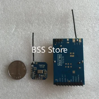 Mono majhnosti Wireless audio in video prenos in sprejem Enostaven za uporabo kombinacije nastavitev TX6729 z RX6788 senzor