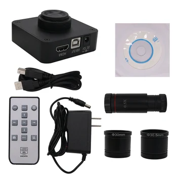 0.5 X C-mount Objektiv 4K Video Snemanje 1080P USB Izhod NN-1138 21MP Industrijska Kamera Mikroskop
