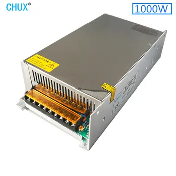 CHUX 12V 24V 36V 48V 1000W Industriji Preklopno Napajanje 220V AC v DC Visoke Kakovosti SMPS Za LED Trak Svetlobe
