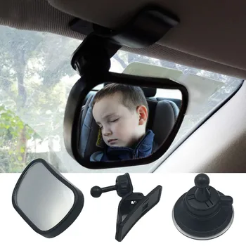 Avto Baby Rearview Mirror Auto Zadnji Sedež, Varnostna Ogledala, Nastavljiva Obrnjeni Nazaj Sedež Notranje Ogledalo Za Avto, Dodatna Oprema