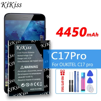 KiKiss 4450mAh Akumulatorska Baterija Za oukitel C17 pro C17pro
