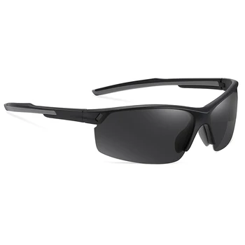 RoShari A101 Polarizirana sončna Očala TR90 Lahek In Udoben, Semi-okvir Zunanji Športi, Jahanje Anti-glare Očala
