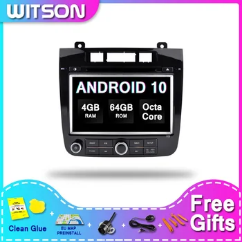 WITSON Android 10.0 Avto DVD GPS Navigacija Za V in W T OUAREG 2012-2015