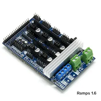 Ramps1.6 R6 Nadzor Mainboard Rampe 1.6 matične plošče 4 Plasti PCB Reprap Mendel Prusa Odbor Rampe Plošča Združljiv Mega 2560