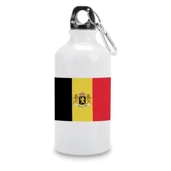 DIY Menzi Royal Ensign Belgije (1858) Šport Steklenice, Aluminijaste Kave Skodelice Thermos Steklenico Grafični Letnik Nerdy grelnik vode